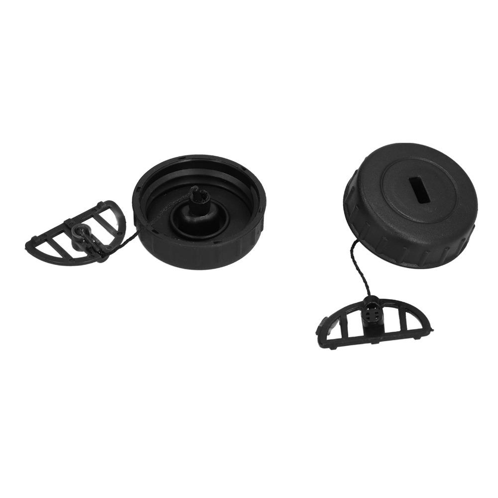 2PCS Black Gasoline Cap Replacement Oil Filler Cap Replacement for for STIHL MS017 018 180 170