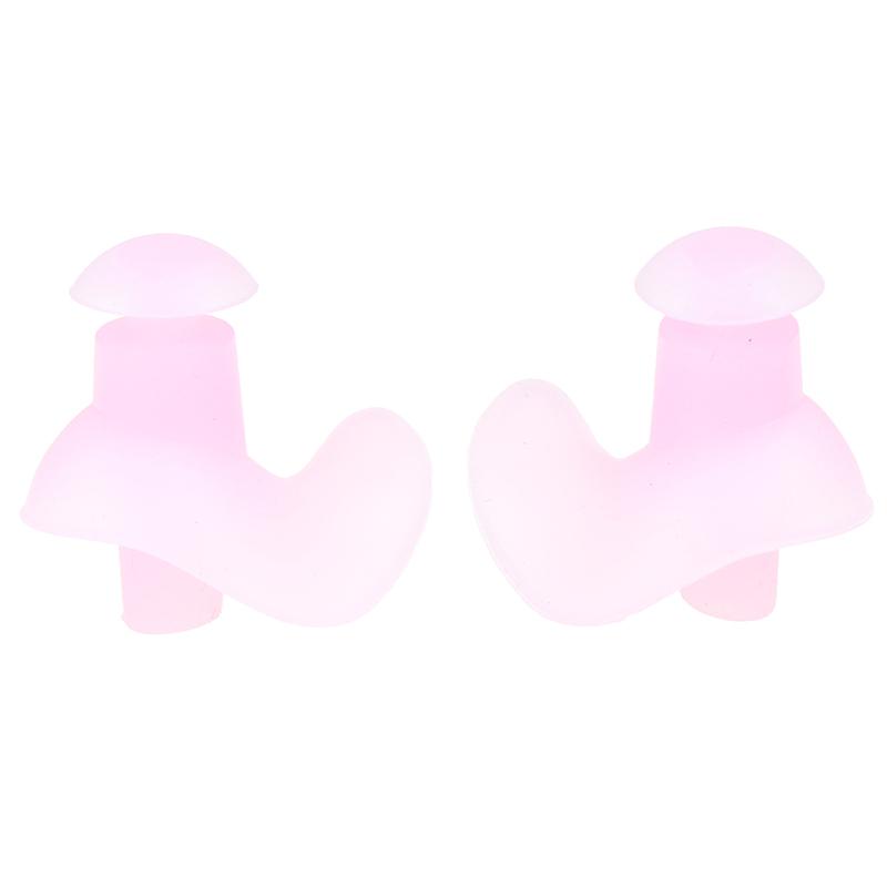 1 Paar Weiche Silikon-Ohrstöpsel Wiederverwendbarer Lärmschutz Zum Schlafen