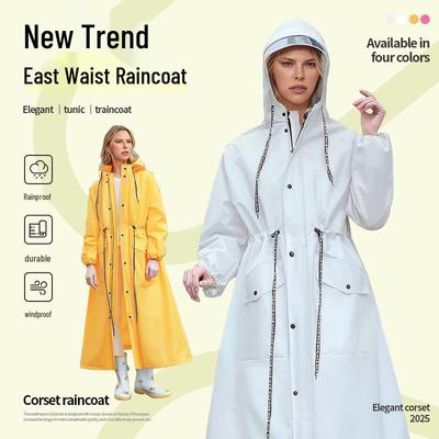 Adult Electric Bike Raincoat, Anti-Storm, Full-Body, Reusable, Large Size, with Free Shipping.