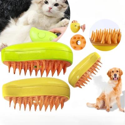 Pet Spray Massage Comb Steam Comb Cat Hair Remover for Cats and Dogs To Float Hair Free Bath Cat Comb