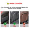 Car Seat Back Protection Anti-Kick Pad Rear Seat Storage Bag For Volvo V60 XC90 S60 XC60 S90 V90 XC40 XC70 Interior Accessories