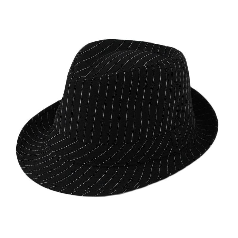 Cappelli Fedora Estivi per Uomo Mezza Età Cappellino Lino Panama Monocolore Jazz Cappello Cowboy Uomo Donna Festa Britannica Cappello da Sole