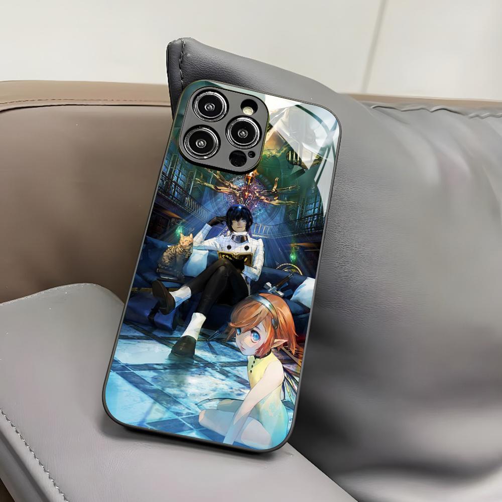 

Game Metaphor ReFantazio Phone Case for Iphone 17 Air 16 15 14 12 11 13 Pro Max Mini X Xr Xs Puls Black Glass Cover iPhone 12 mini