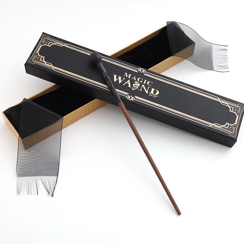 Exquisite Harry Potter Magic Wands: Hermione, Harry, Stainless Steel Core, Gift Box Included