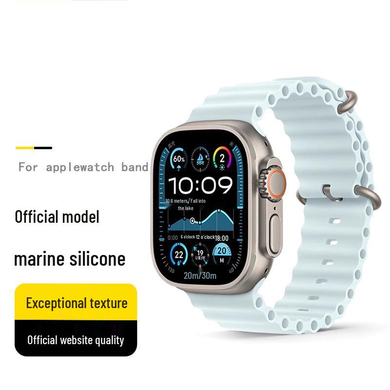 Apple Watch Ocean Silikonový Sportovní Řemínek S9/S10/Ultra