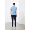 FORTEI Men's Silk Blend Cool-Touch Pique Polo Shirt