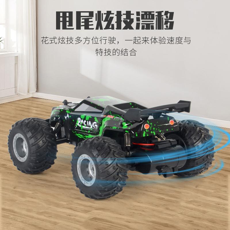 Remote Control Car, All-Terrain Remote Control Car for Boys, Rc Truck with LED, 2.4GHZ, Speed Friendly, Sturdy, Rc Cars for Christmas, Kids, Beginner