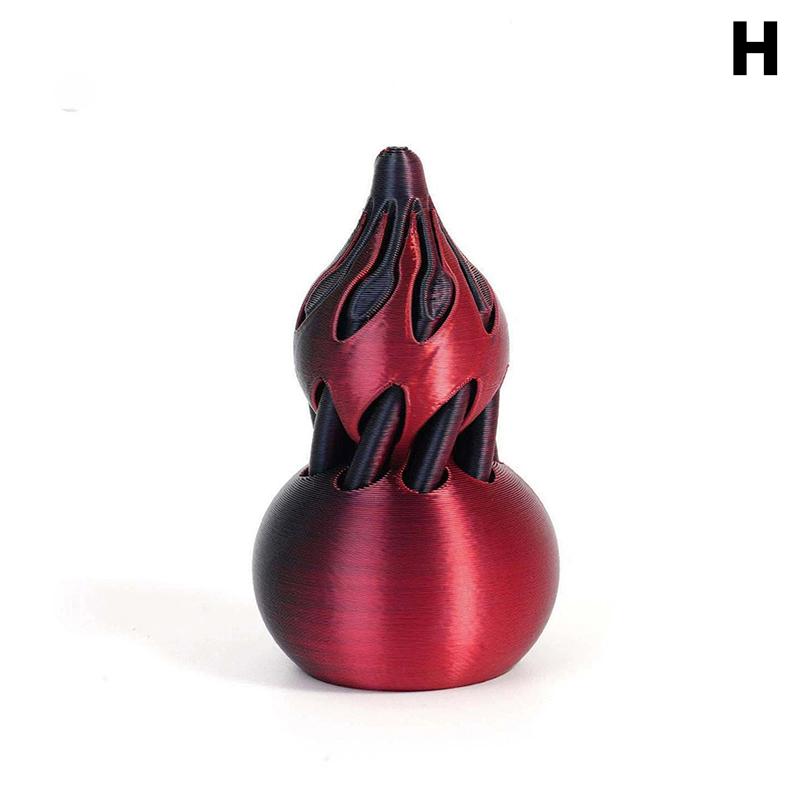 

3D-печатная игрушка-тыква, мяч для занятий, снимает стресс и беспокойство, гибкая игрушка-фиджет, креативный спиннер на палец для детей и взрослых H