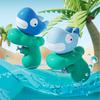 Cartoon Oktopus Hai Wasserspritzer für Kinder Mini Quetschspielzeug für Bad Pool Outdoor Spiel Sicherer Spaß Sommergeschenk für Kleinkinder Kinder