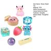 8Pcs Sugar Squeeze Toys, Soft TPR Stress Relief Fidget Toy for Adults, Anxiety Calming Sensory Toys, Party Gift