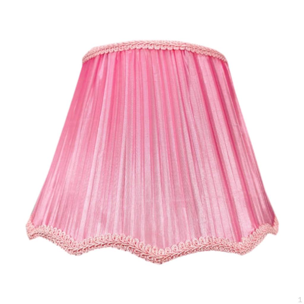 Cloth Lamp Shade Fabric Lampshade Table Lamp/Floor Replacement Lightweight Home Decoration