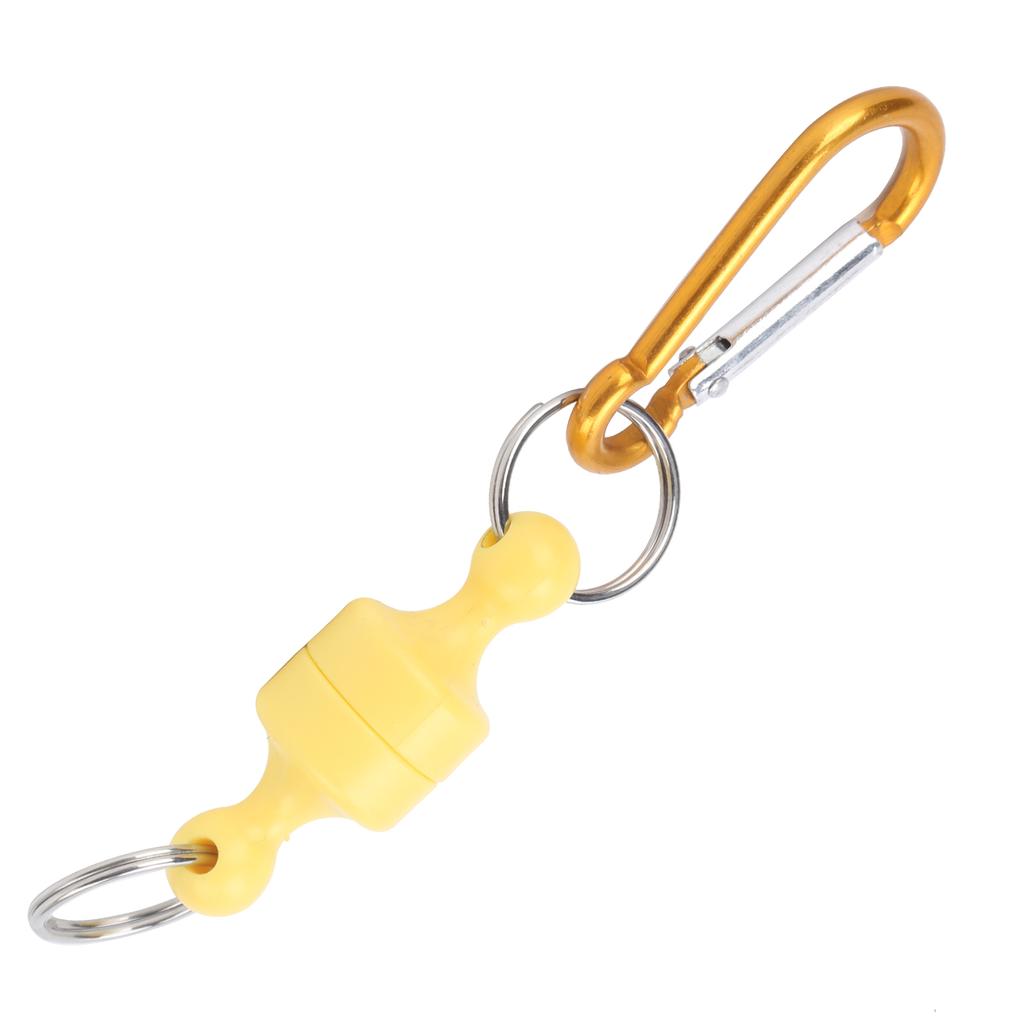 Strong Magnetic Release Holder Carabiner Aluminium Net Release Clip Keychain for Outdoors