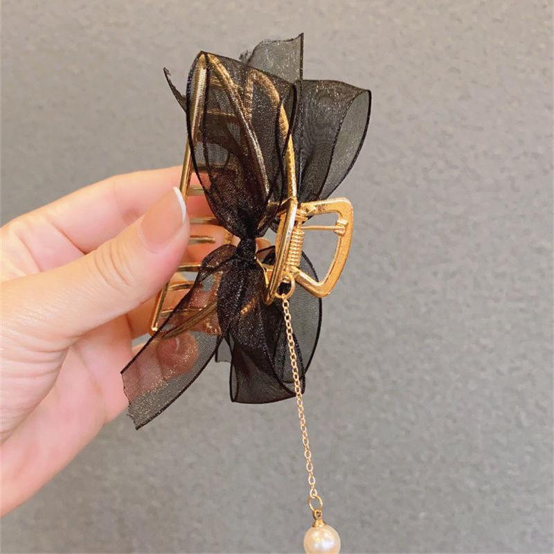 High-End Large Metal Claw Hair Clip for Women - Elegant Updo Accessory