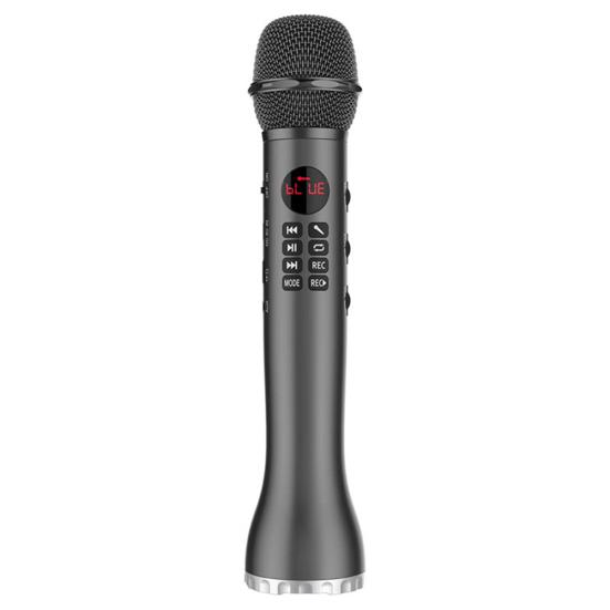 3-in-1 Bluetooth-kompatibler Lautsprecher Handliches Kabelloses Karaoke-Gesangs-Aufnahme-Mikrofon