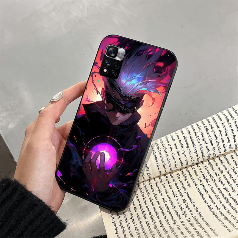 Jujutsu Kaisen Satoru Gojo Phone Case For Xiaomi Redmi note 13 12 Pro 11S 11 10 Pro 10S 12S Redmi 10 9C 13C