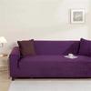 Thickened Plush Sofa Cover For Living Room Solid Color Elastic Sofa Slipcovers Tight Wrap All Inclusive Non Slip Sofa Towel