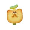 Fun Sweet Banana for AirPods 1 Generation Protective Case Second Generation 1 Generation Pro1 Apple Bluetooth Headset Case Cute
