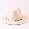 Popular European and American classic simple flat-brimmed top hat men's and women's fashionable and elegant versatile jazz hat top hat