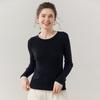 Fanzhen Women's Slim-Fit Round Neck Cashmere Sweater