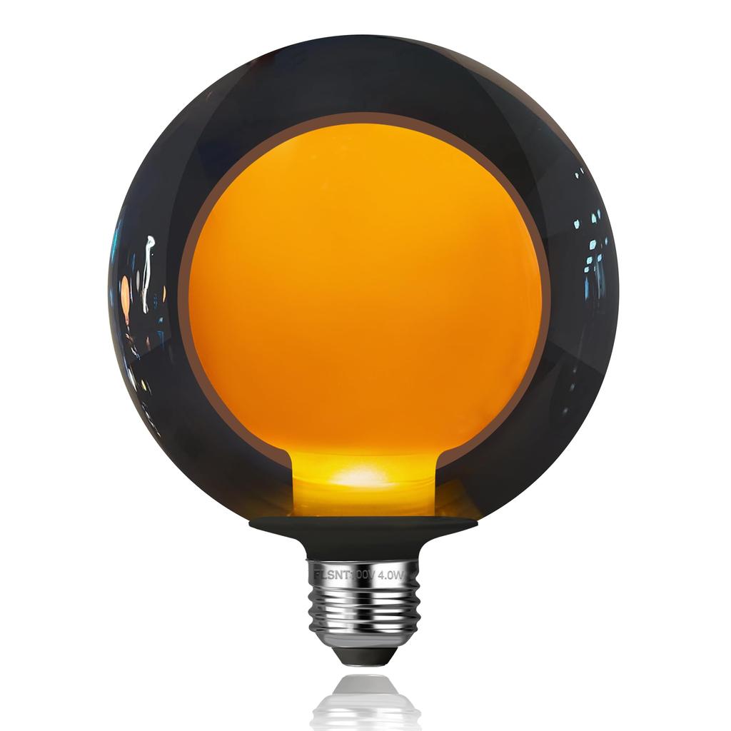 FLSNT LED žárovka patice E26 25W typ ekvivalentní barva žárovky Edisonova žárovka 4W 60lm 1800K vláknová žárovka retro široká distribuce světla G125 kompatibilní PSE