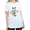 Disney Womens/Ladies Frankenstein Mickey Mouse Cotton Boyfriend T-Shirt