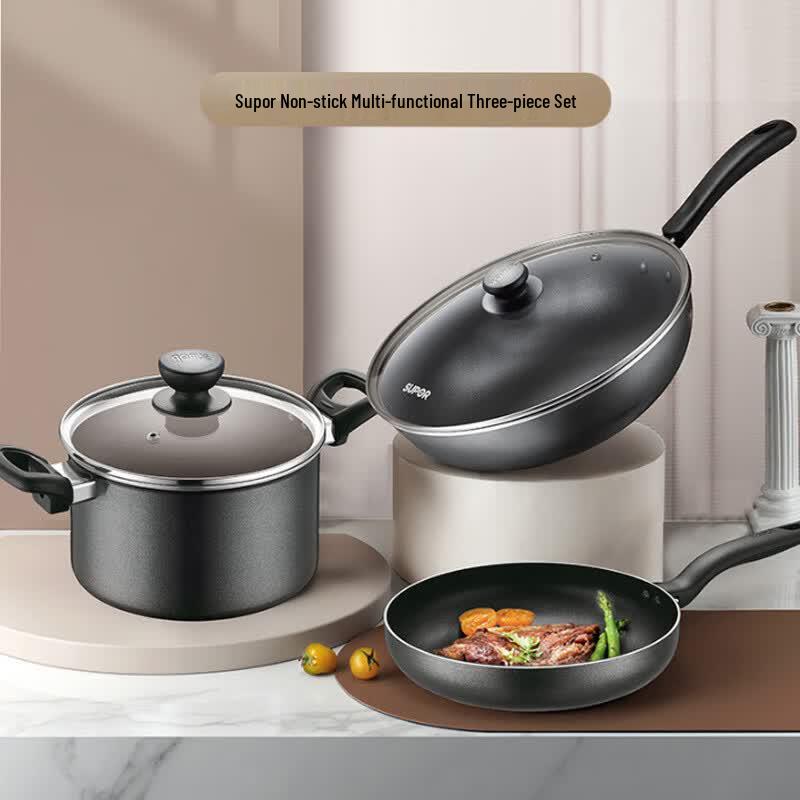 Supor Colorful Non-Stick Cookware Set