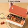 Battery Powered USB Charging Electric Lunch Box With Double Mode Heating And Insulation For Car Use