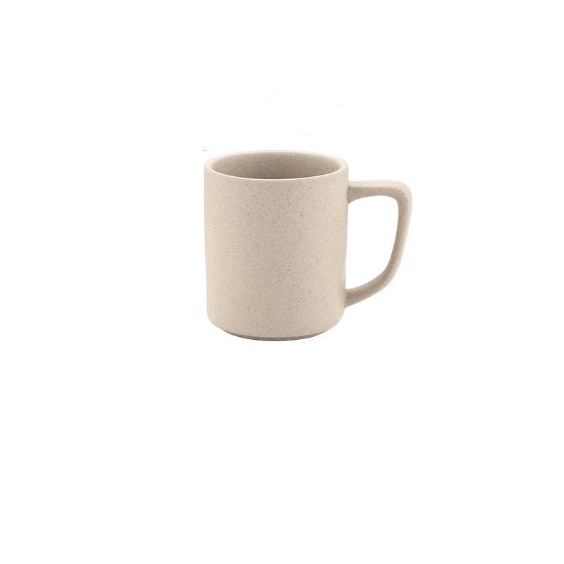 Vintage Coffee Color Ceramic Coffee Cup Home 300ml Teacup Office Tea Set Art Mug Breakfast Milk Oatmeal Mug Home Decoration Gift