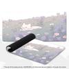 Cute Cat Flower Garden Large Gaming Desk Mat Non Slip Stitched Edge Smooth Mouse Pad For PC Gamer Laptop Office Desktop Decor