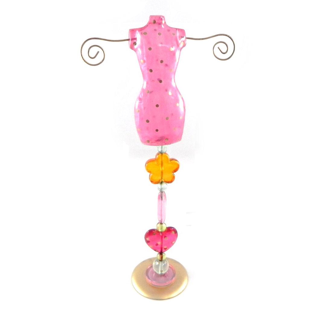 Les Trésors De Lily [H5948] - Pink 'Lisa' Jewelry Holder
