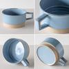TAMAKI Stack TSUNAGU Soup Mug, Blue, 11.8 x 15 x 6.5cm (H), Ceramic, 470ml, T-963012