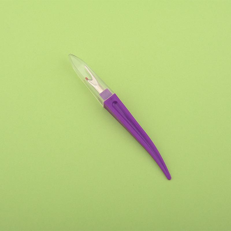 

Острый нитевдеватель в форме перца чили с крышкой 1 шт. Инструмент для выдергивания нитей для вышивания крестом фиолетовый/глубокий