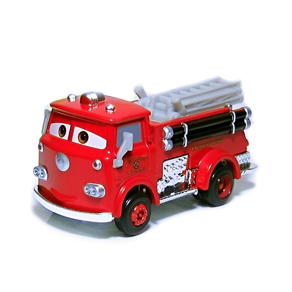 Disney Cars Red Fire Truck Develop Motor Skills Hand-eye Coordination In Kids Age 3 And Up