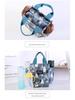 Reißverschluss Bento Lunch Handtasche - Oxford Stoff Mama Tasche