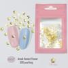 Japanese Style Metal Flower & LOVE Letter Nail Art Decorations
