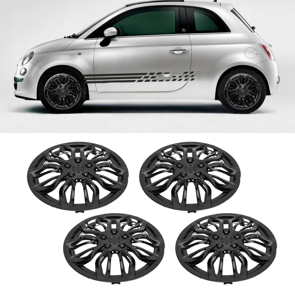 4 Pezzi Copricerchi da 14 Pollici Sostituzione per Cerchi AX R14 Copertura