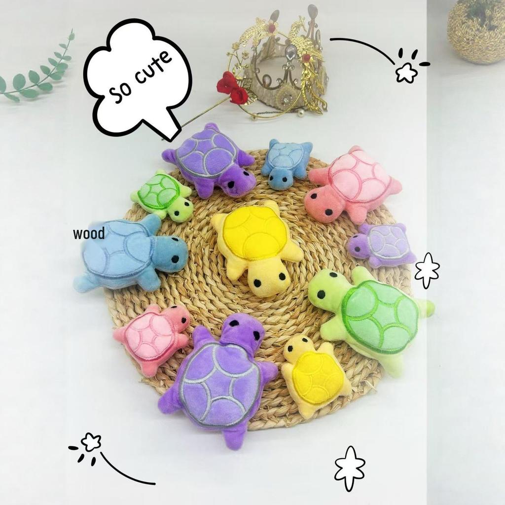 DIY Jewelry & Accessories: Plush Turtle Pendants and Brooches for Shoes, Hats, and Bags.