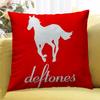 D-Deftones Wohnkultur Luxus Kissenbezug Für Wohnzimmerkissen Dekorative Kissenhülle 45X45 Bezüge Für Bettkissen Hüllen