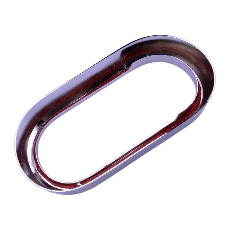 Chrome Gear Shift Panel Trim Cover ABS Frame Bezel Fit for Jeep Wrangler JK 2007 2008 2009 2010