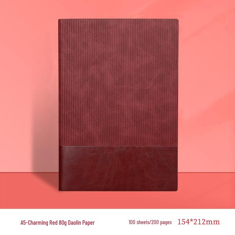 A5 Stitching Notebook & Thermos Gift Box Set with Custom Logo for Business Offices