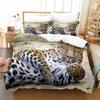 210x210cm Tiger Bedding Set Cotton Winter Duvet Cover Sets Kids,twin Full Queen King Bedroom Set Home Textile Housse De Couette