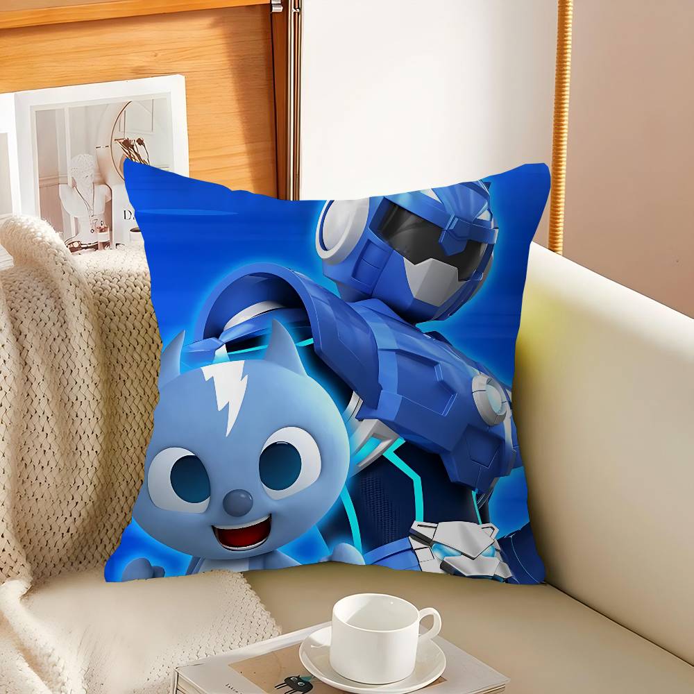 

M-MINIFORCE Pillow Covers Cartoon Sofa Decorative Home Double-sided Printing Short Plush Cute Cushion Cover 12x12Inch