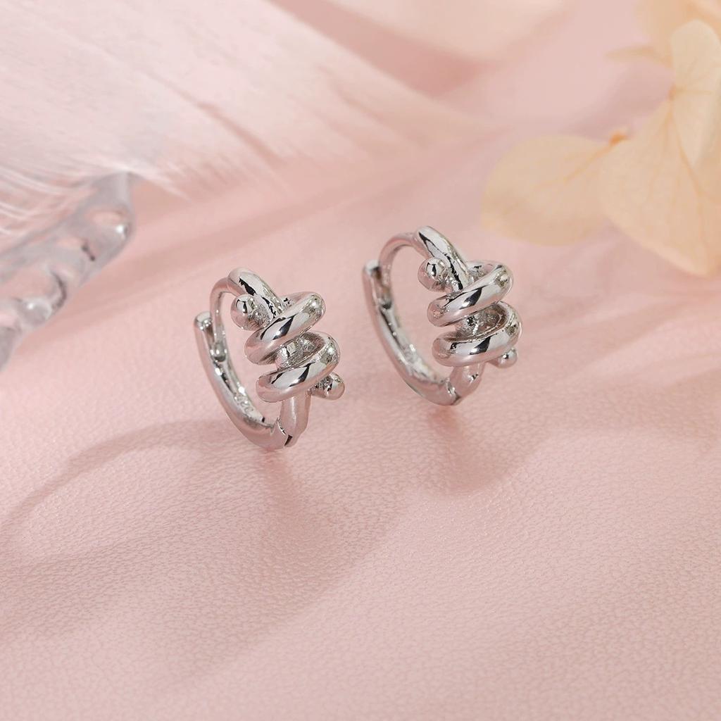 VENTFILLE 925 Sterling Silver Drop Earring For Women Zircon Crystal Hollow Out Cat Personality Jewelry Gift Dropshipping