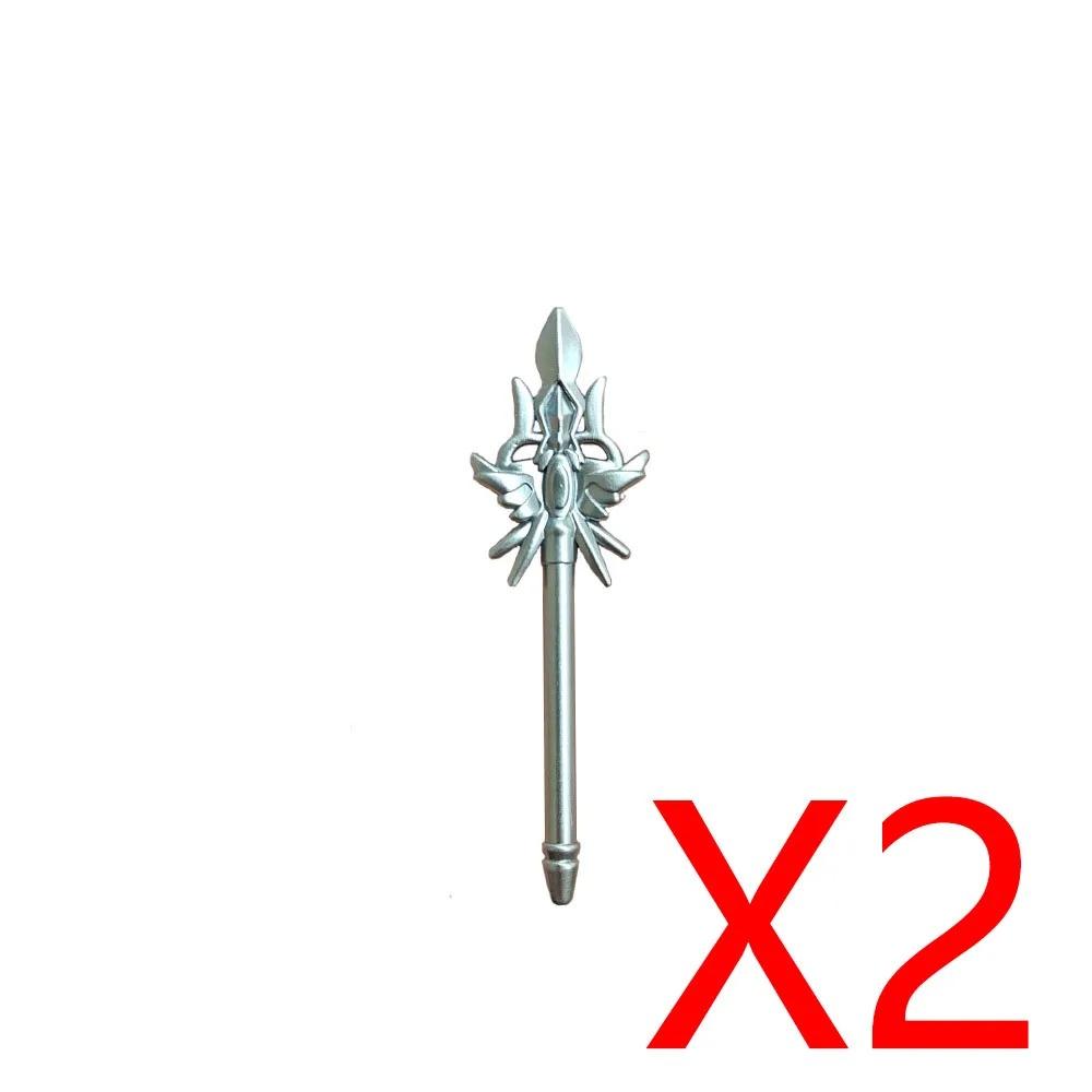 MOC Building Blocks Medieval Military Solider Figures Knights Weapons Accessories Helmet Sword Spear Bow Axe Mini Bricks Toys