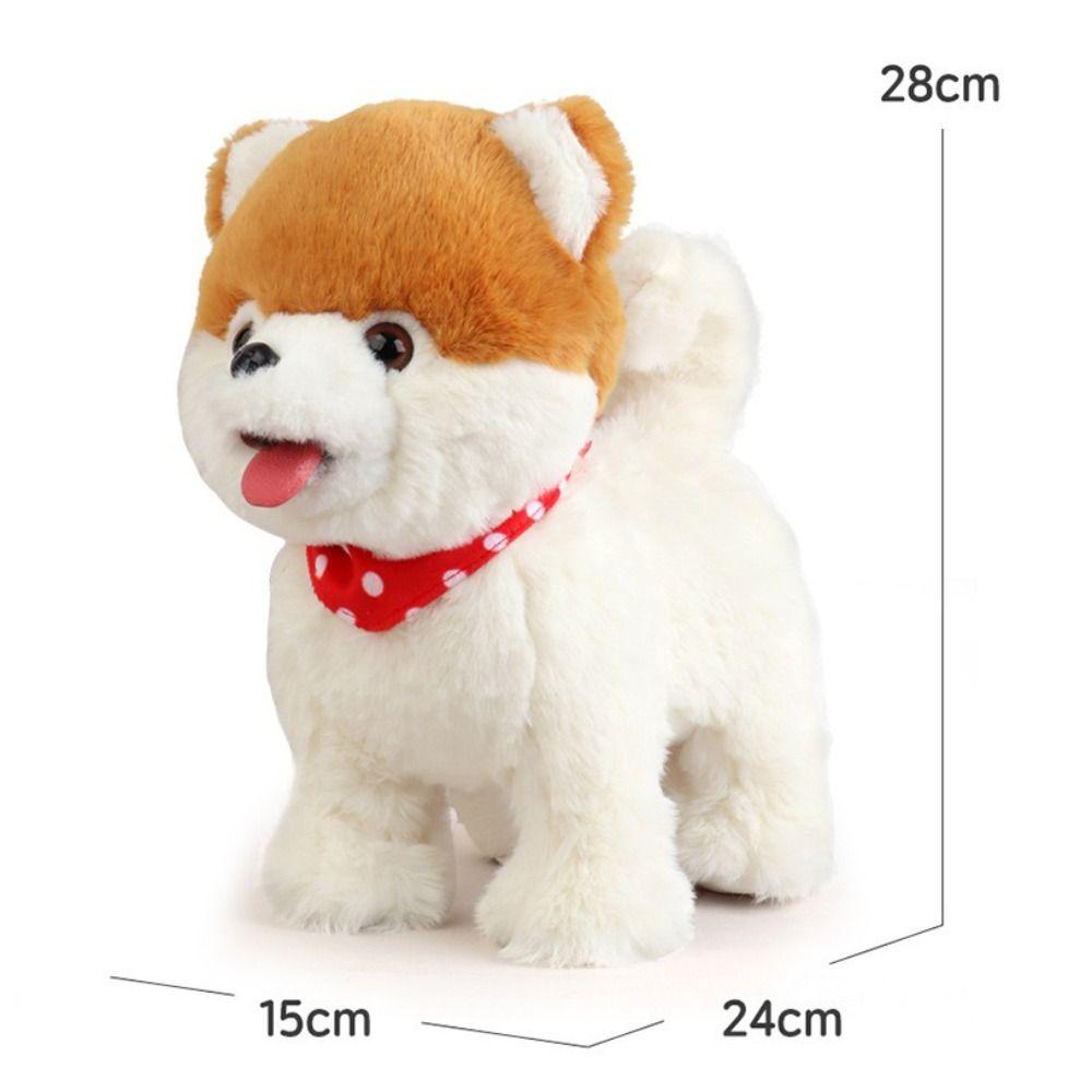 Chodzący Szczekający Elektryczny Pies Zabawki Elektroniczne Pluszowy Zwierzak Pies Elektroniczny Interaktywny Pies Imitujący Mówienie