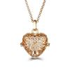 Aromatherapie Engelenvleugels Kleurrijk Zirkoon Kooi Medaillon Ketting Gloeiende Warme Bal Vrouw Mode Cadeau Diffuser Hanger Sieraden