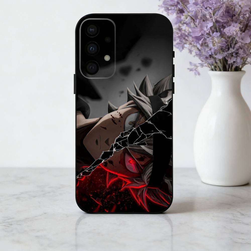 

Anime Cool A-Asta B-Black C-Clover Phone Case For Samsung Galaxy A73,A72,A71,A70,A53,A52,A51,Soft Silicone Black Cover Samsung a51 4g