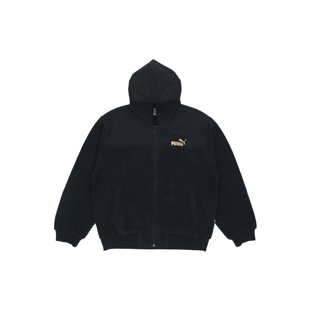 Puma Velvet Jackets Men's Black Hooded Moderate 848253-01