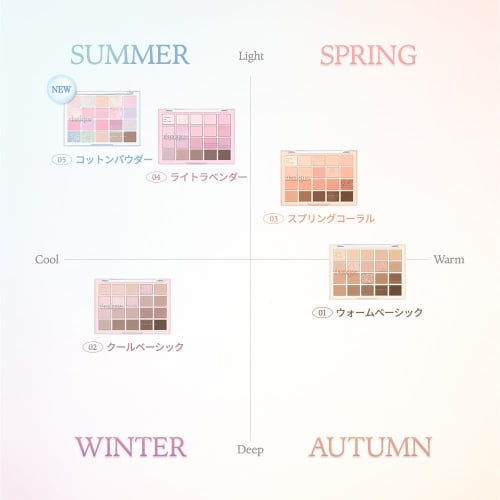 Official" Daisyik Mood Shadow Palette Mood Shadow Palette 20 Color Palette/Eye Shadow Palette (#05 Cotton Powder)