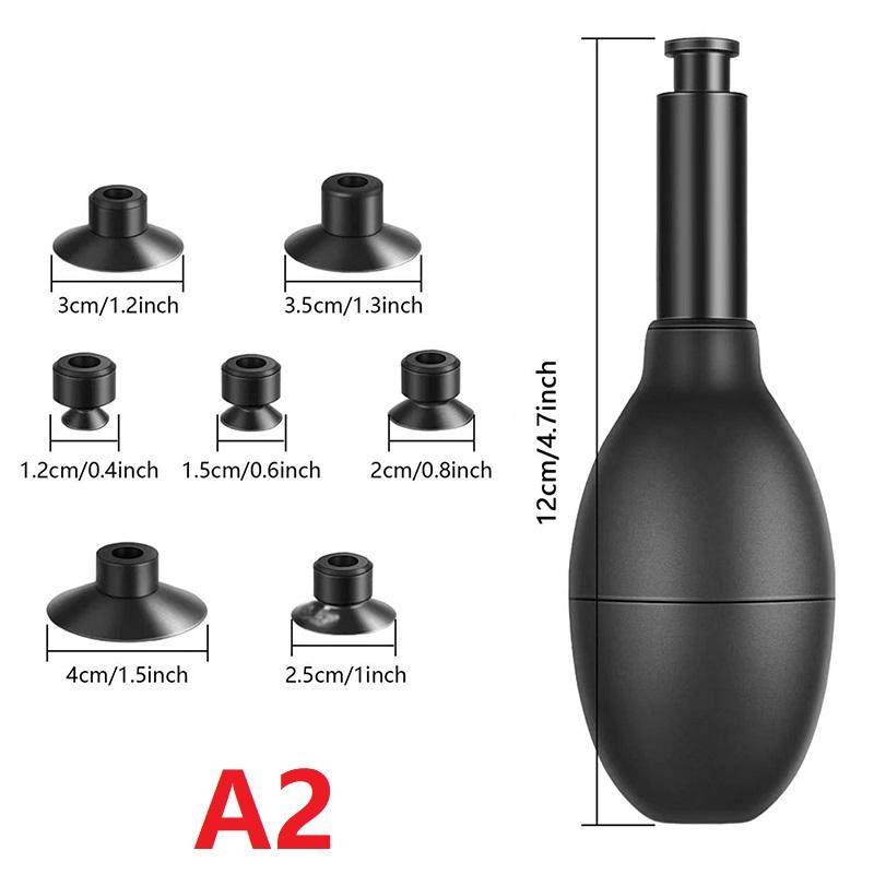1Set Camera Lens Sucker Long Anti-static Pen Strong Suction Manual Vacuum Suction Pen Lens Puller Repair Cleaning Tool Kit